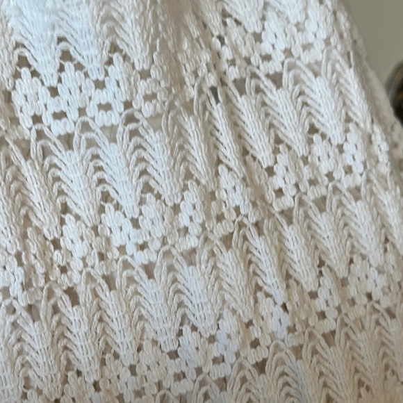 VINTAGE | Halter Mexican Vintage Cotton Gauze Embroidered Dress - Picture 6 of 16